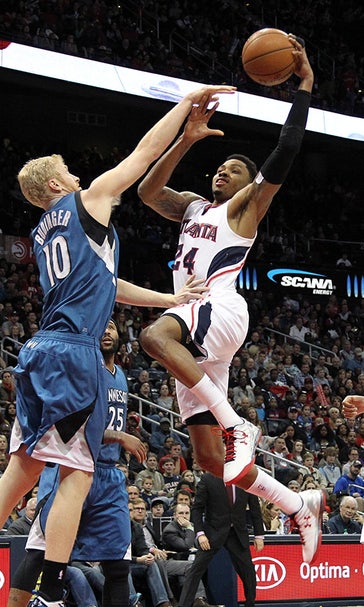 Hawks' Bazemore regaining explosiveness, form after offseason foot surgery